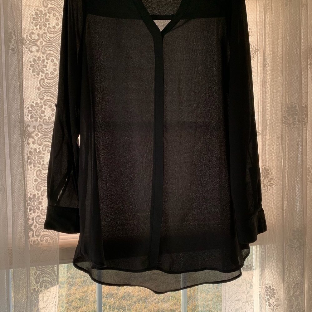 Bundle Of 3 $40 .Sheer Blouses Size M, Apt. 9. Bl… - image 4